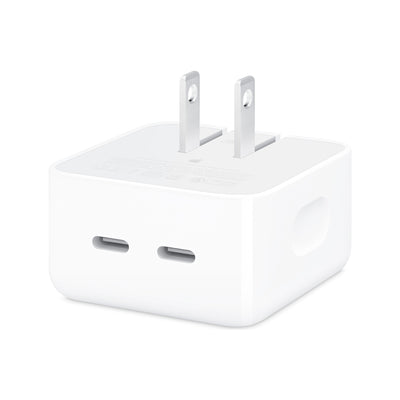 Apple 35W Dual USB-C Port Compact Power Adapter